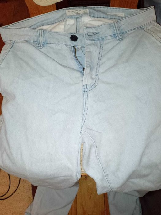 Blugi Albastru Deschis Tom Tailor Josh Regular Slim W33 L32