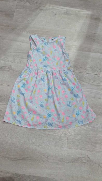 Морска детска рокля