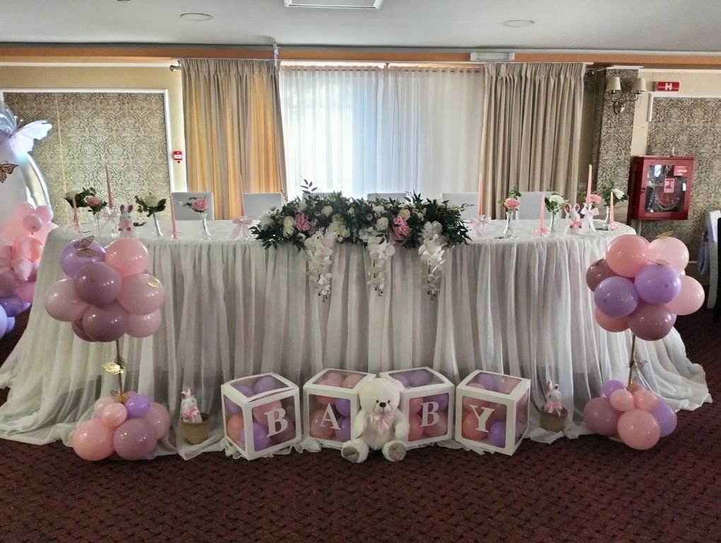Aranjamente, decor - arcada baloane, photocorner evenimente