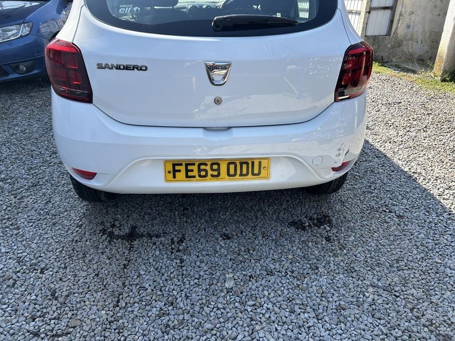 Bara spate Dacia Sandero 2 Facelift 2016 - 2020 Hatchback 4 Usi ALB (1327)