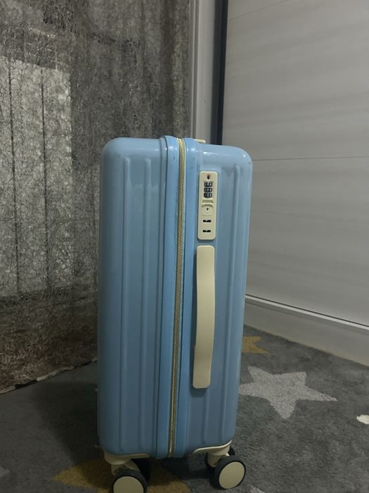 Troler nou nout albastru 360°