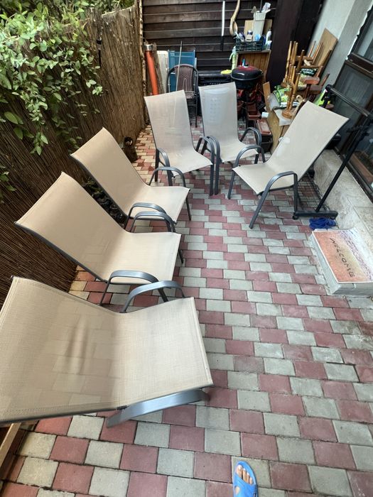 Set 6 bucati Scaune terasa /gradina