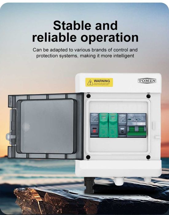 Комбинирано табло за фотоволтаик IP65 6P PV 600V / 1000V