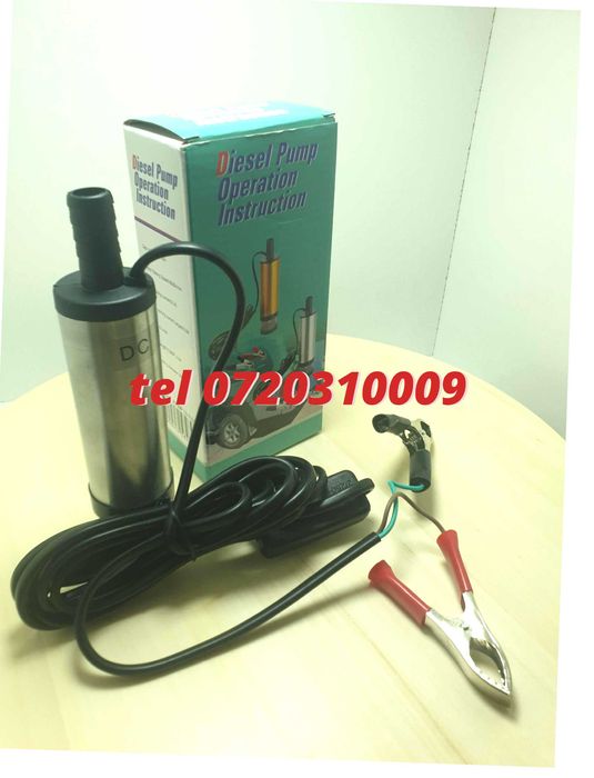 Mini Pompa Transfer Motorina Si Ulei 12v 60w 15lmin
