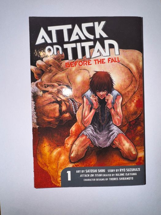 Attack on titan before the fall