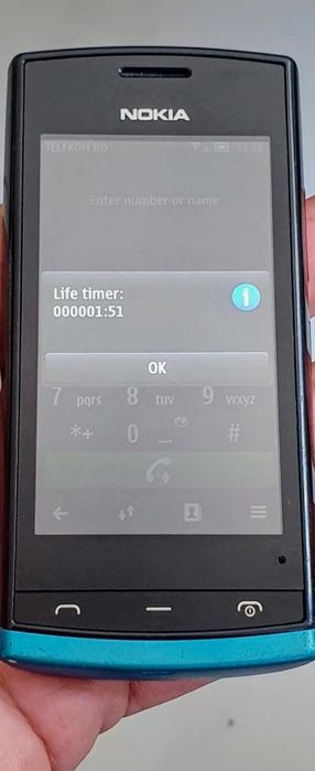 Nokia 500 ( decodat, lifetimer mic)