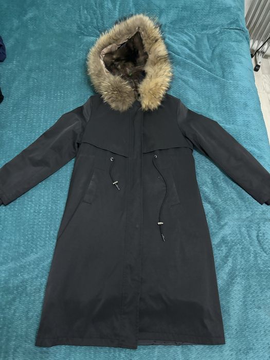 Парка из натурального меха