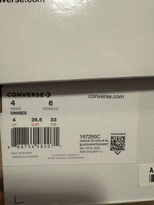 Play Converse Polka Dot Black