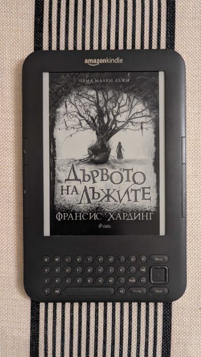 Четец за електронни книги Kindle 3, Keyboard
