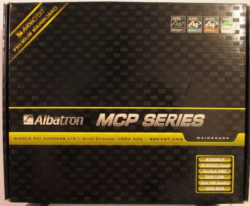 plăci de bază AMD Albatron MCP Series KX520LE, noi, sigilate