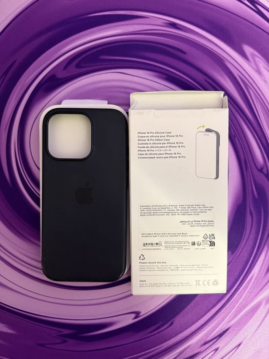 Оригинальный Apple Silicone Case для iPhone 16 Pro