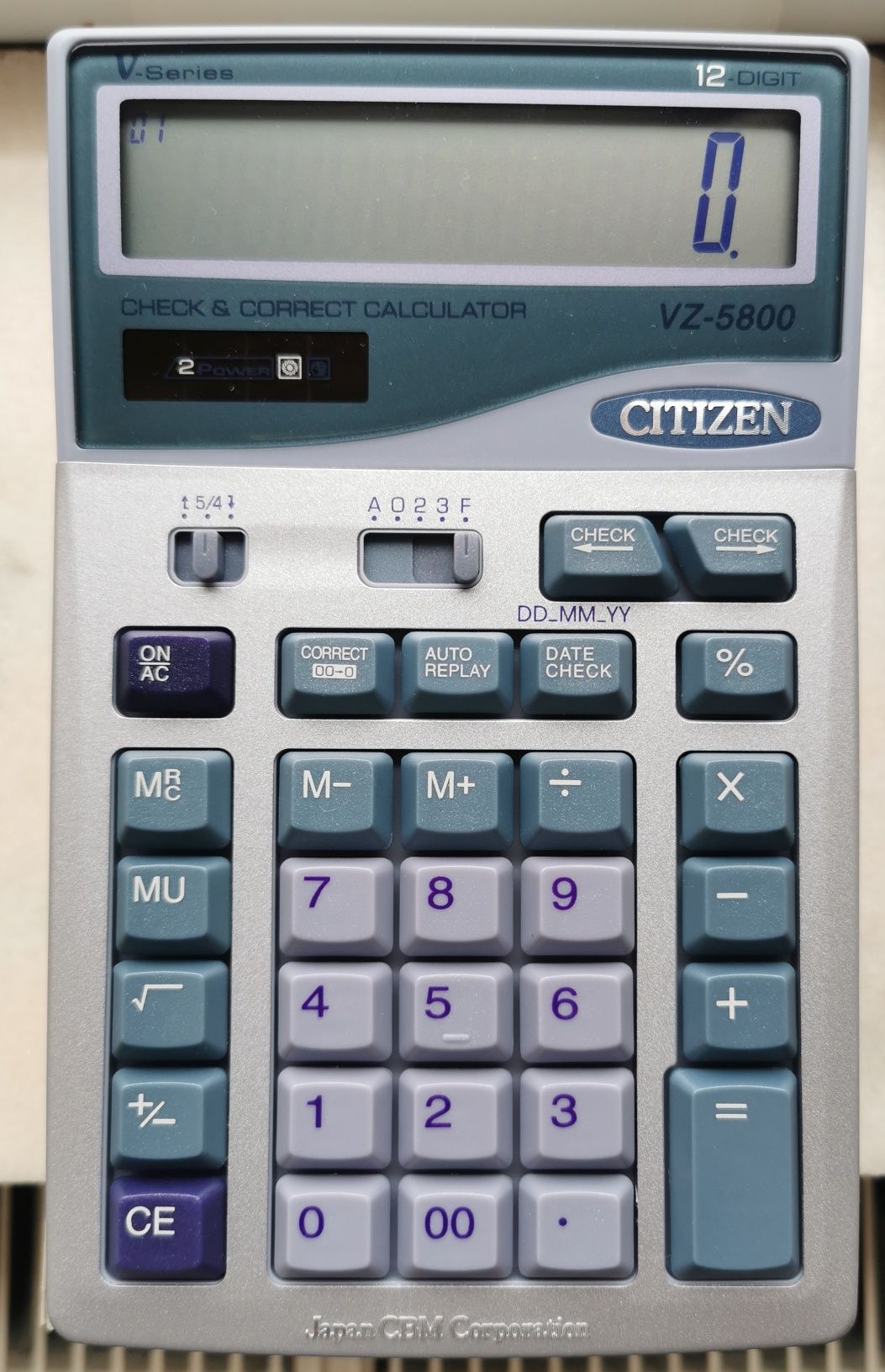 Calculator de birou Citizen VZ-5800 12 digiti