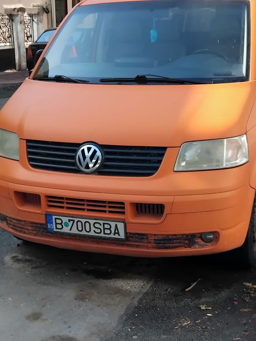 VW T5 2009 4x4 4motion vopsea orange raptor