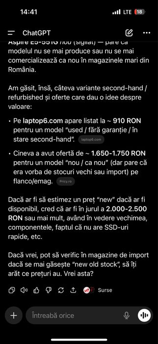 leptop acer ca nou
