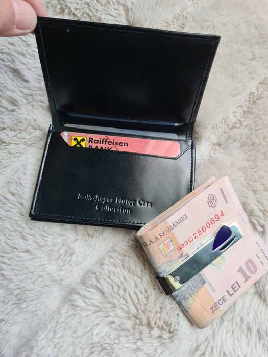Money clip Mercedes Benz/card holder Rolls Royce