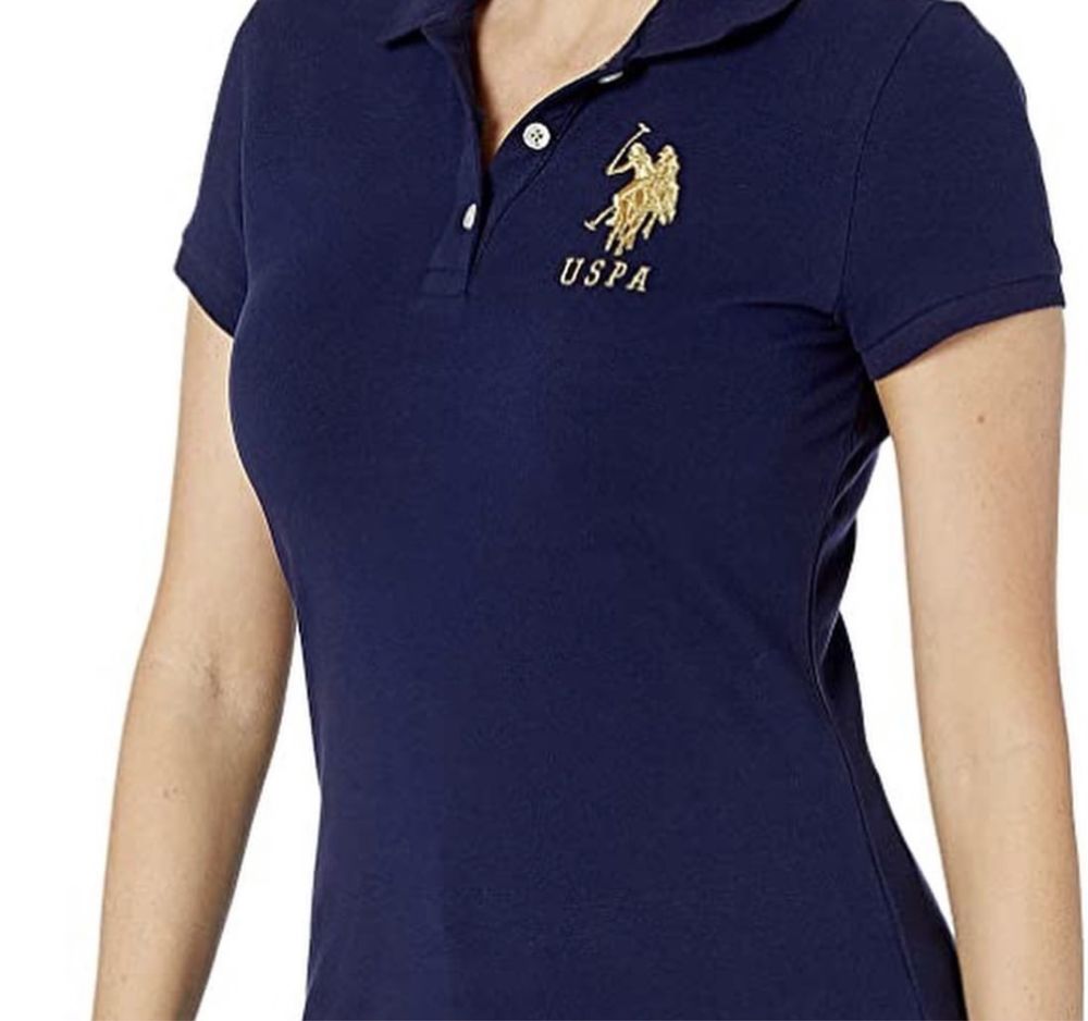 Tricou Us Polo Assn XS bleumarin