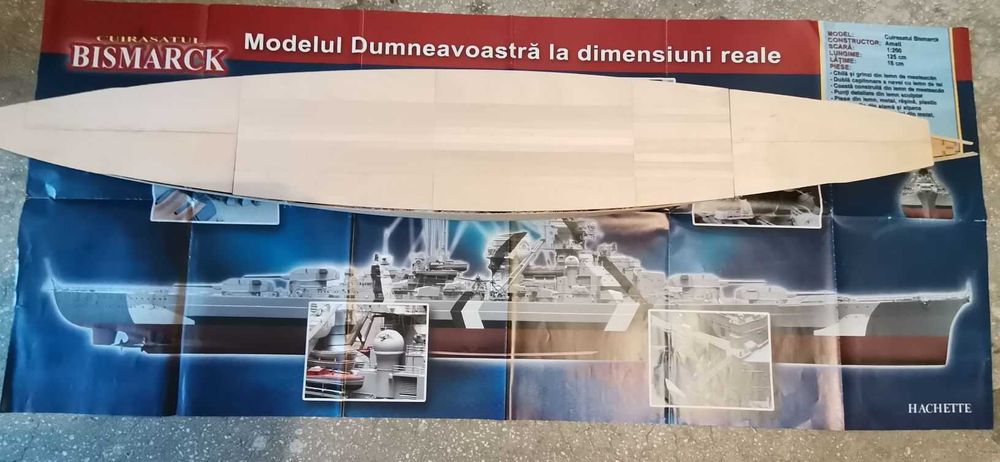 Vand kit-ul Bismarck (de la Hachette)
