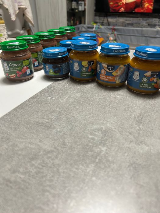 ПРОМОЦИЯ Бебешки пюрета и заготовки