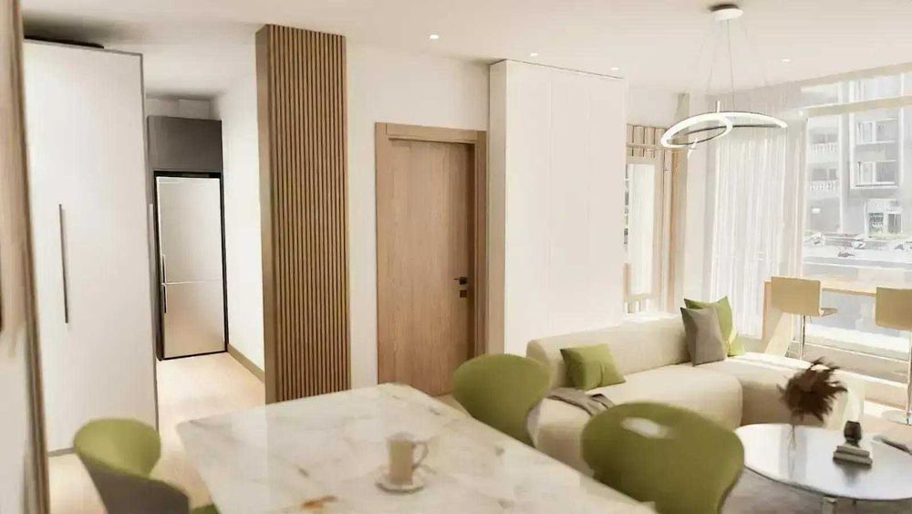 Двустаен апартамент на партер в затворен VIP комплекс „Перла“