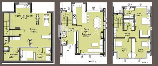Къща в София-с.Панчарево площ 260