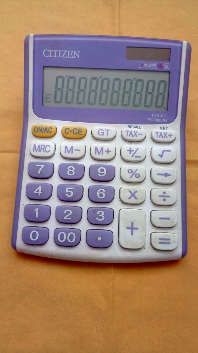 Calculator - Citizen Color - 10 Digit FC - 800PU