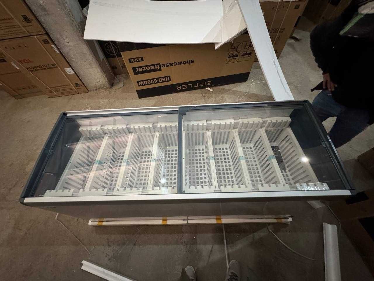 Морозильник ZIFFLER INVERTOR HSD-600GW  Скидка  !!!