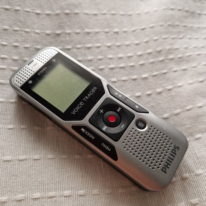 Reportofon Philips DVT1000, 2 microfoane, stare excelenta
