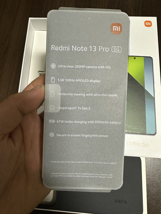 Xiaomi Redmi Note 13 Pro Blue Teal, 5G, 512Gb/ 12Gb