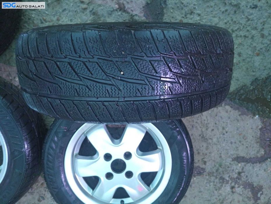 Set 4 Roti Jante Aliaj FARA Cauciucuri 6Jx15H2 ET52.5 195 60 R15  Ford Fusion 2002 - 2012 Cod 1S4J-BA [M7216]