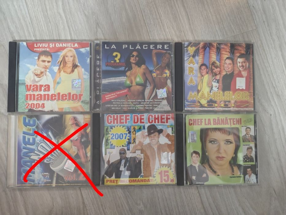 Vand cd uri cu manele
