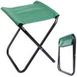 Scaun pliabil pentru pescuit si camping cadru metalic robust & compact