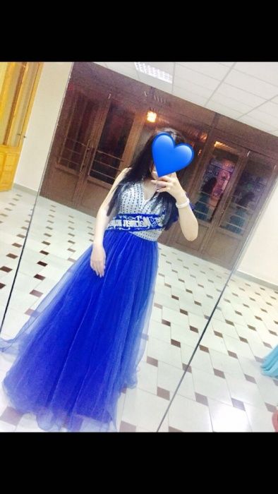 Платье длинное вечернее/ выпускной