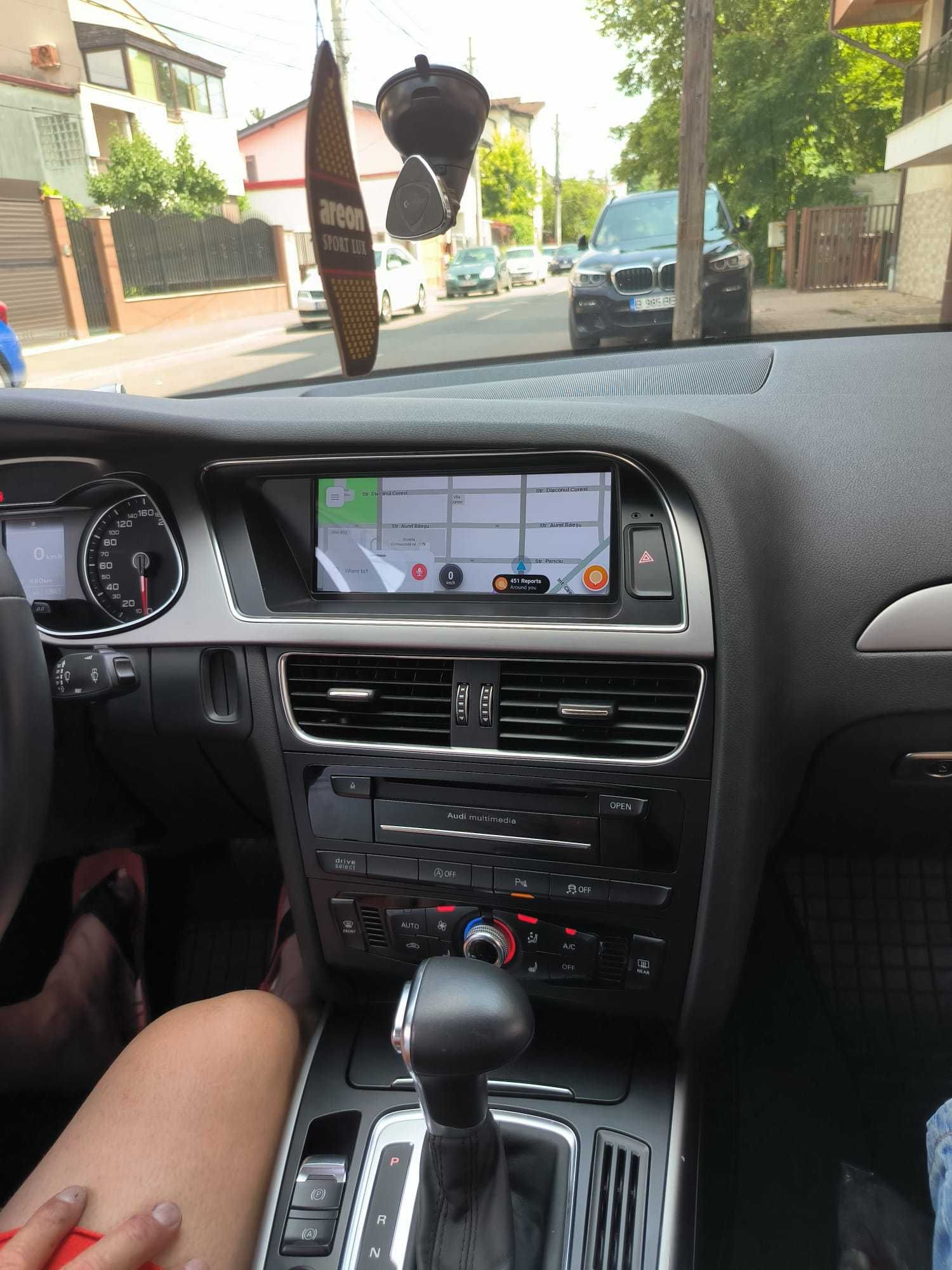 Navigatie Android Audi A4 Carplay 4GB Waze YouTube GPS