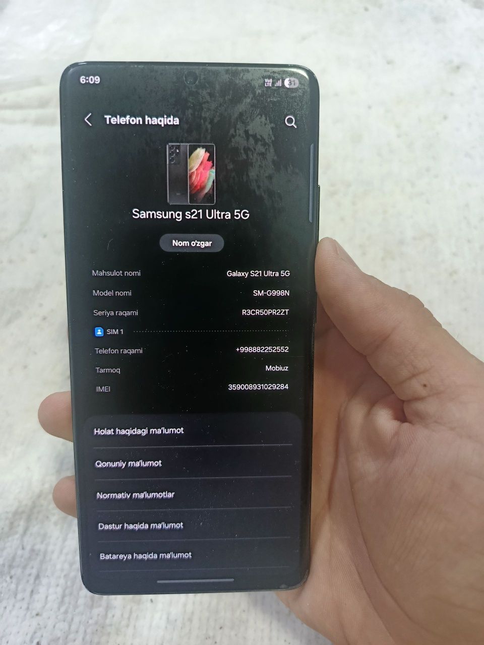 Samsung s21 ultra 5g