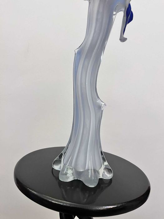 Piesa cristal MURANO cala veche deosebita bibelou bibelouri ieftina