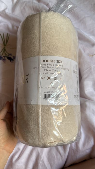 Простыня на резинке Maison D’or Paris Terry Fitted Sheet