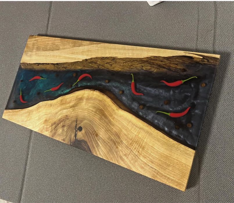 Уникални дъски за рязане и сервиране на мезета