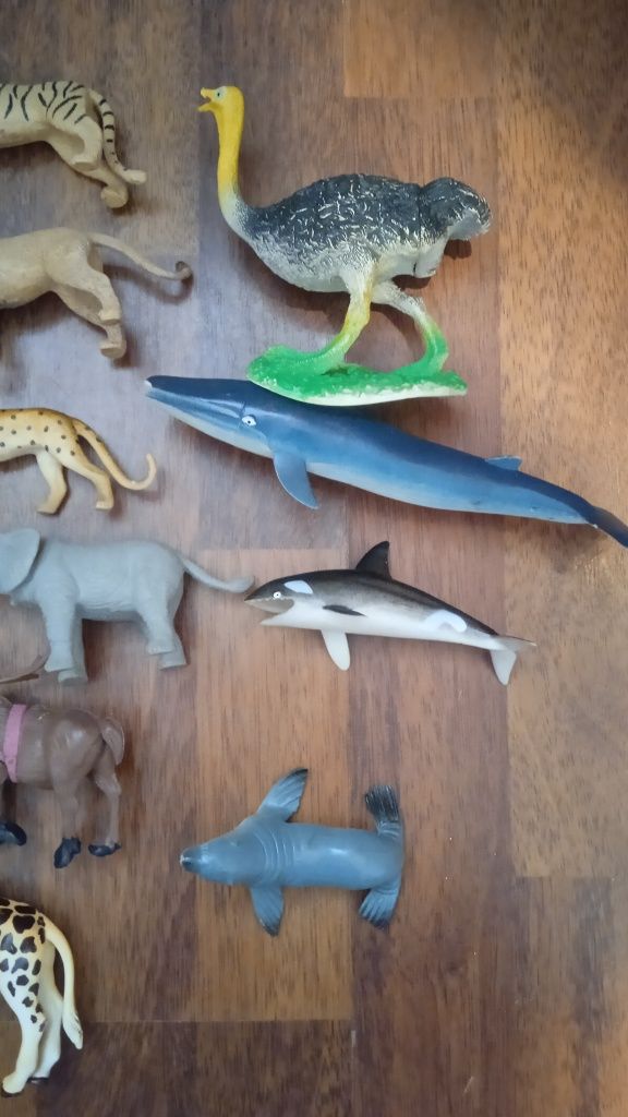 Lot figurine animale plastic