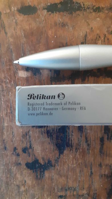 химикалка Пеликан Pelikan - модел К 73, метална, антикварна рядкост