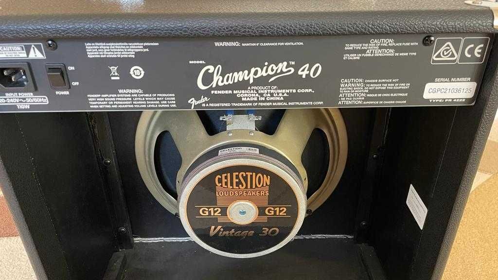 Fender Champion 40W cu difuzor celestion