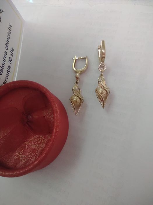 Cercei aur 14k (efn)