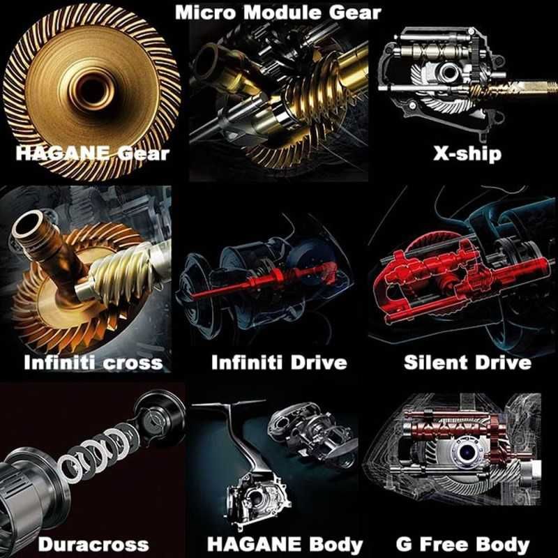 Макара Shimano Stradic 1000 FM