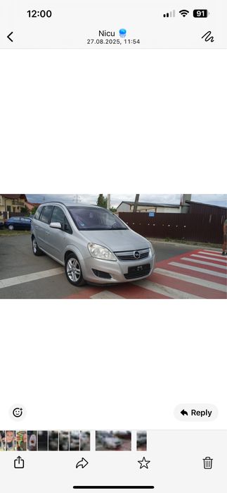Opel Zafira 7 locuri