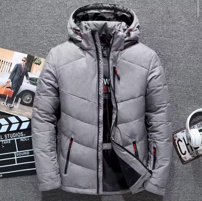 Стилно и леко мъжко зимно яке