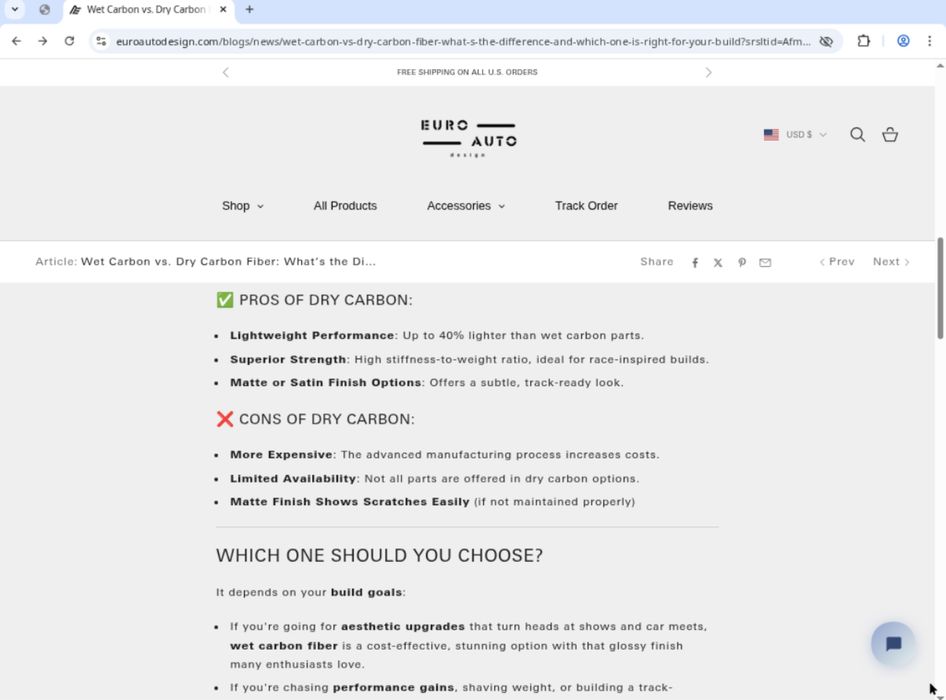 Set dry carbon Mercedes W213 – difuzor, eleron, tips