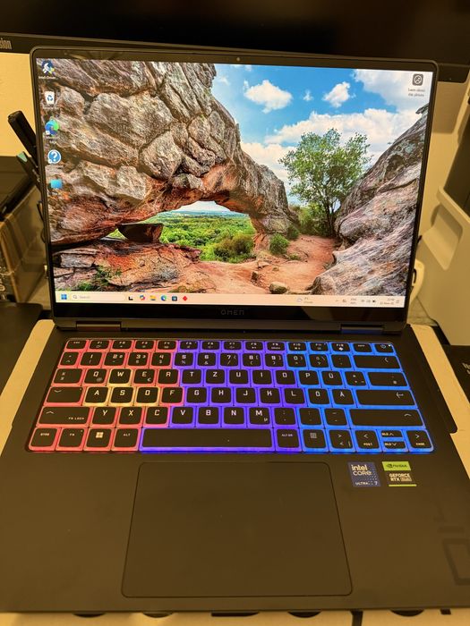 Laptop gaming HP Omen Transcend 14-fb0175ng, 14.0" 2.8K OLED 120Hz