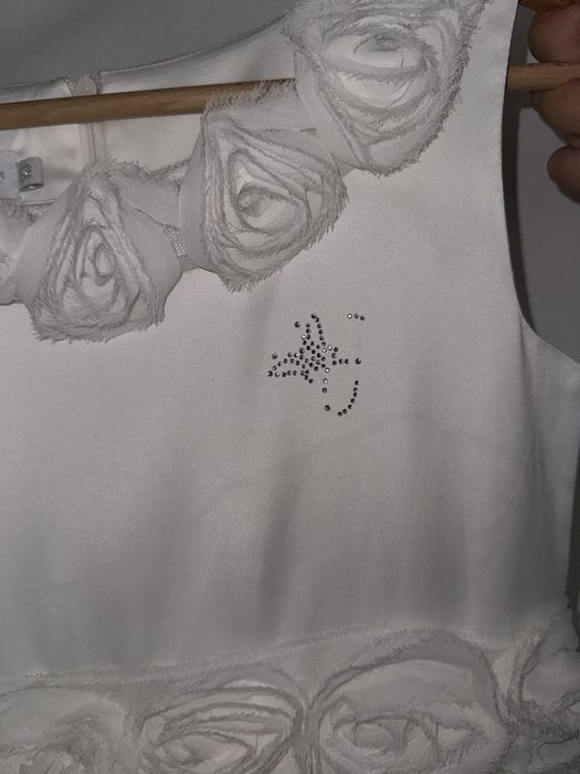 Белоснежна рокля италианска Juliette 10години