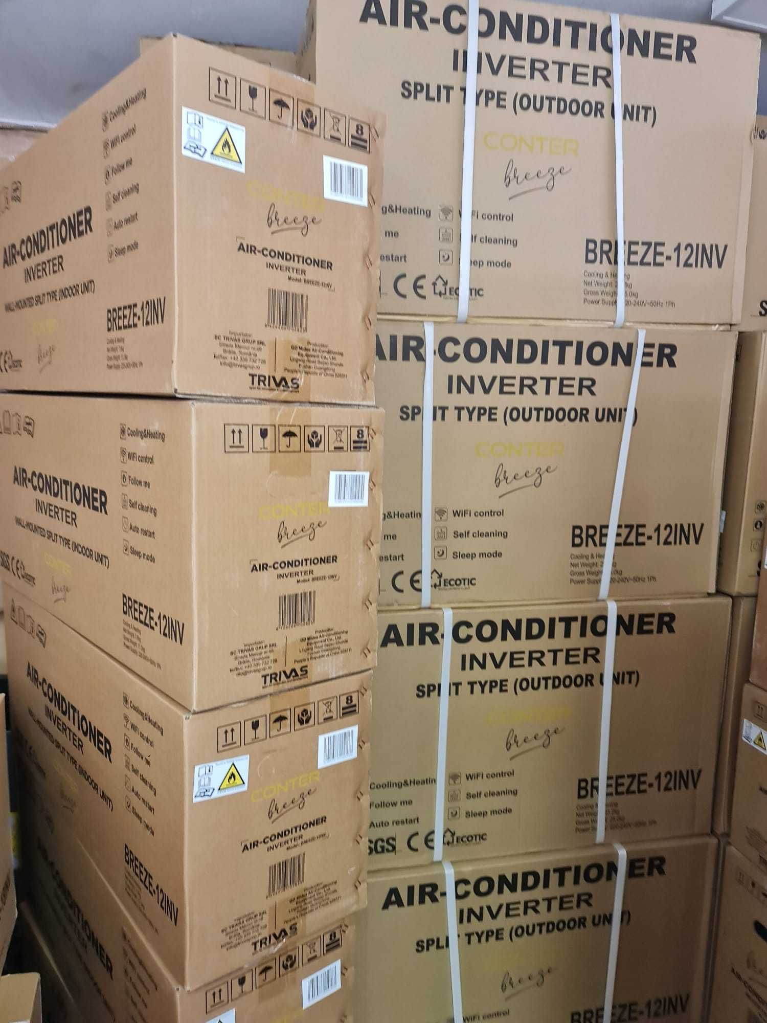 Aer Conditionat 12000 BTU cu montaj in 24 ore- Garantie 5 ani -WI-FI