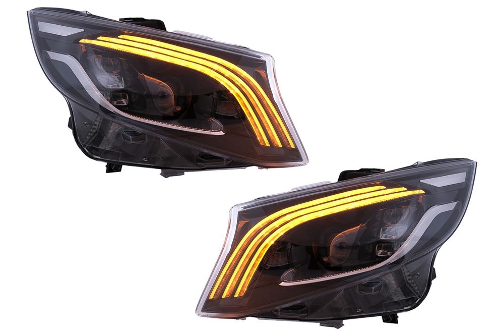 Faruri + Stopuri Full Led Mercedes V Class W447