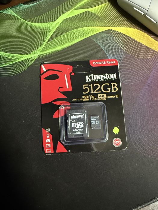 Kingston 512GB Ultra HD 4K SD